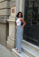 Side snap detail design jeans - Image 6