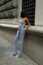 Stone detail set cropped pants - Image 4